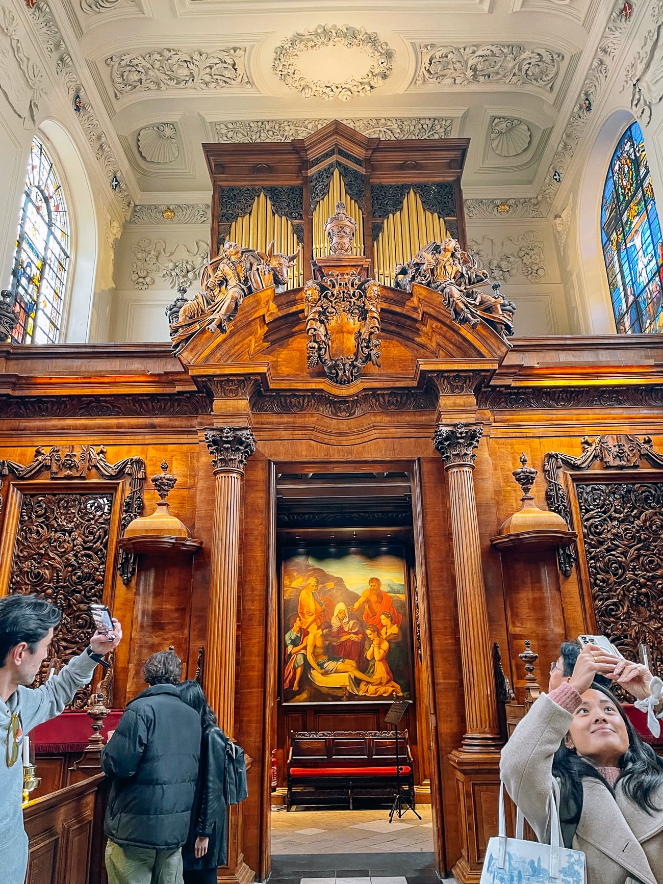 An Oxford University chapel
