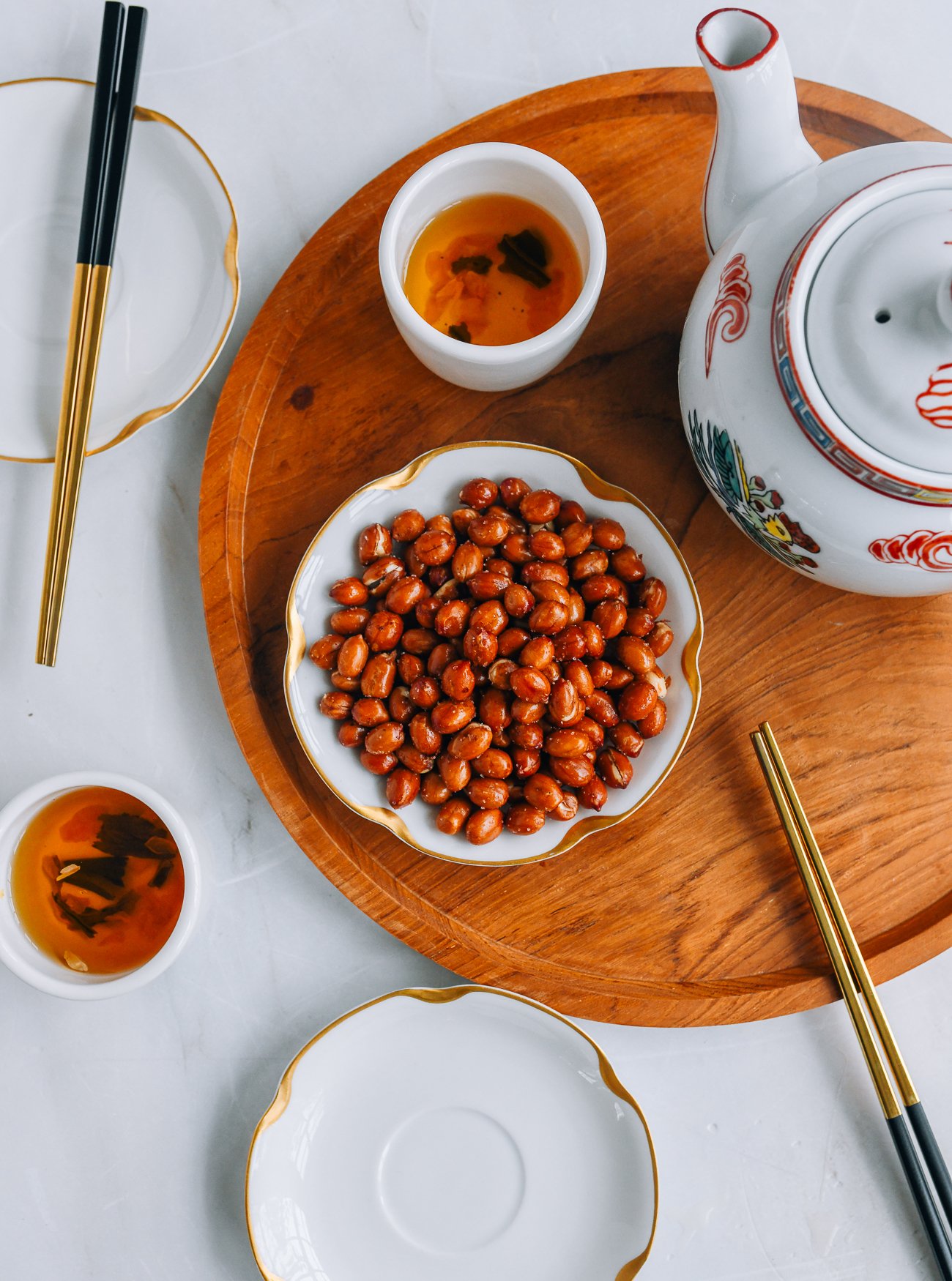 Chinese Fried Peanuts Appetizer