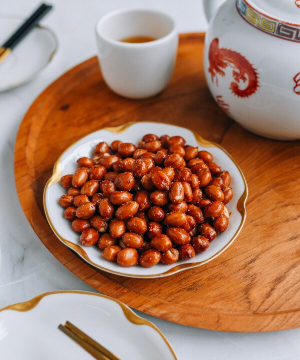 Chinese Fried Peanuts Appetizer