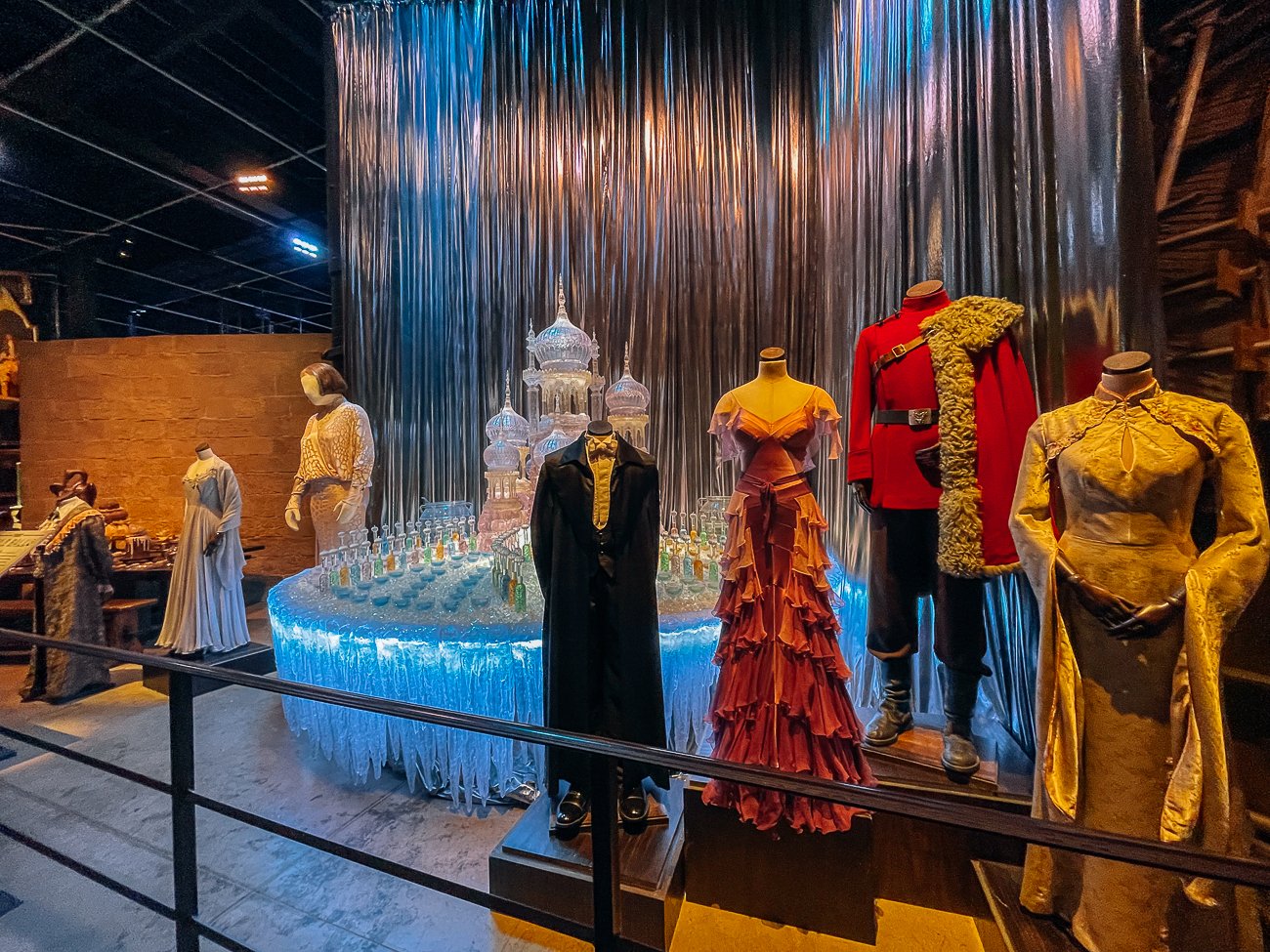 Yule Ball costumes at Harry Potter studio tour