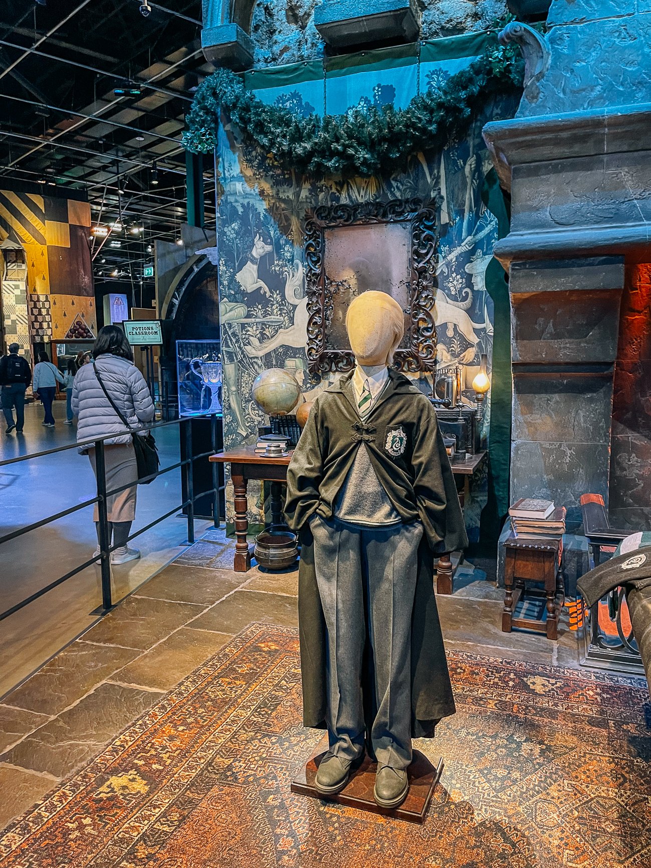 Draco Malfoy mannequin from first Harry Potter movie