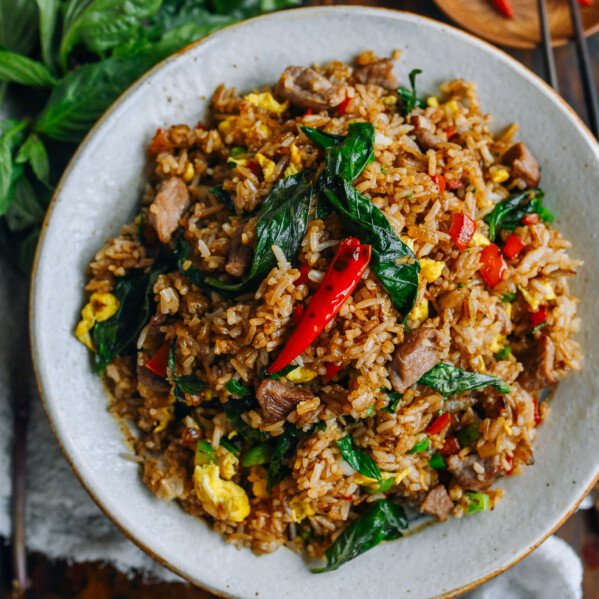 Thai Fried Rice Recipe, thewoksoflife.com