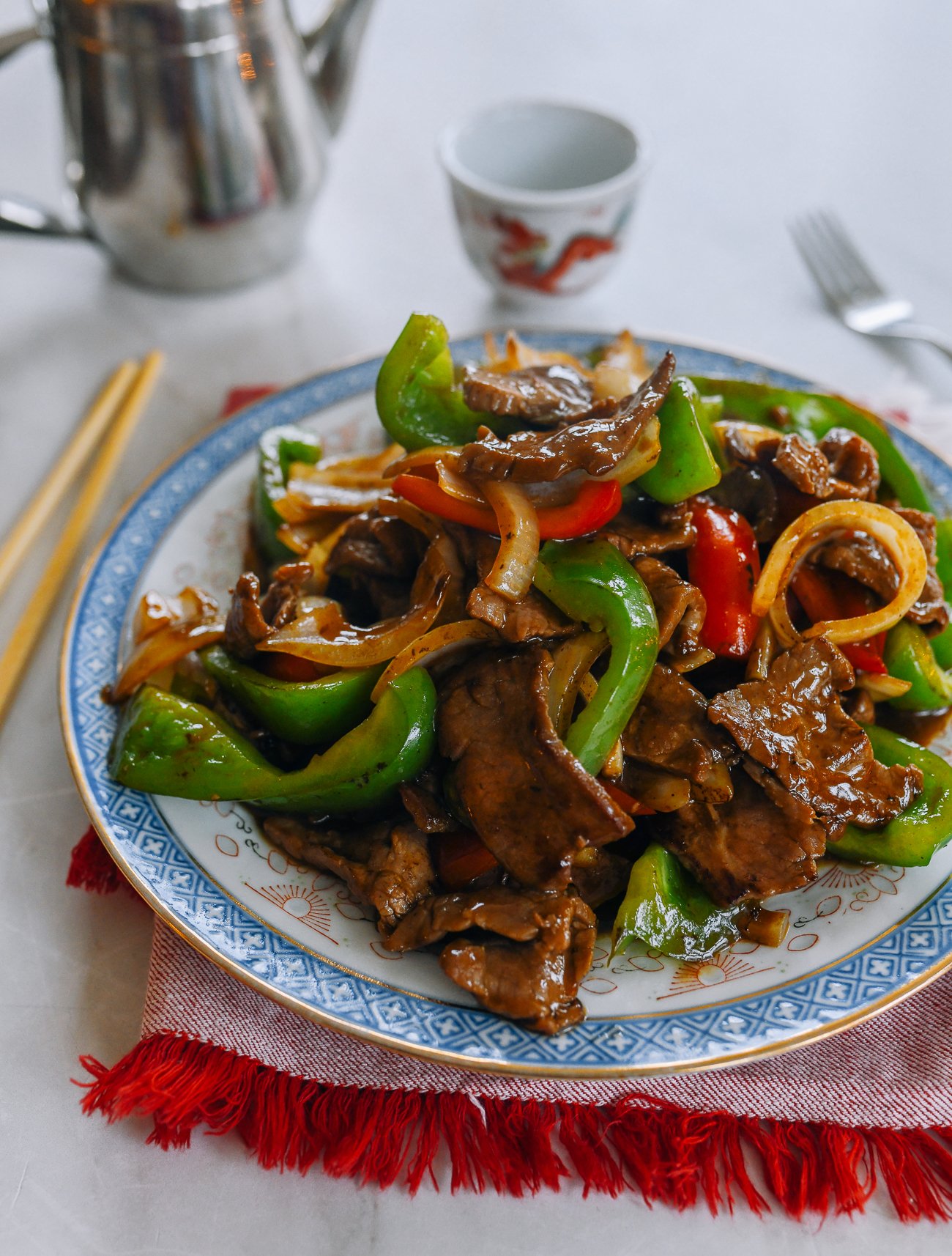 Chinese pepper steak recipe