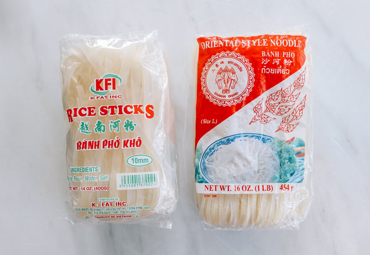 Dried Wide Rice Noodles