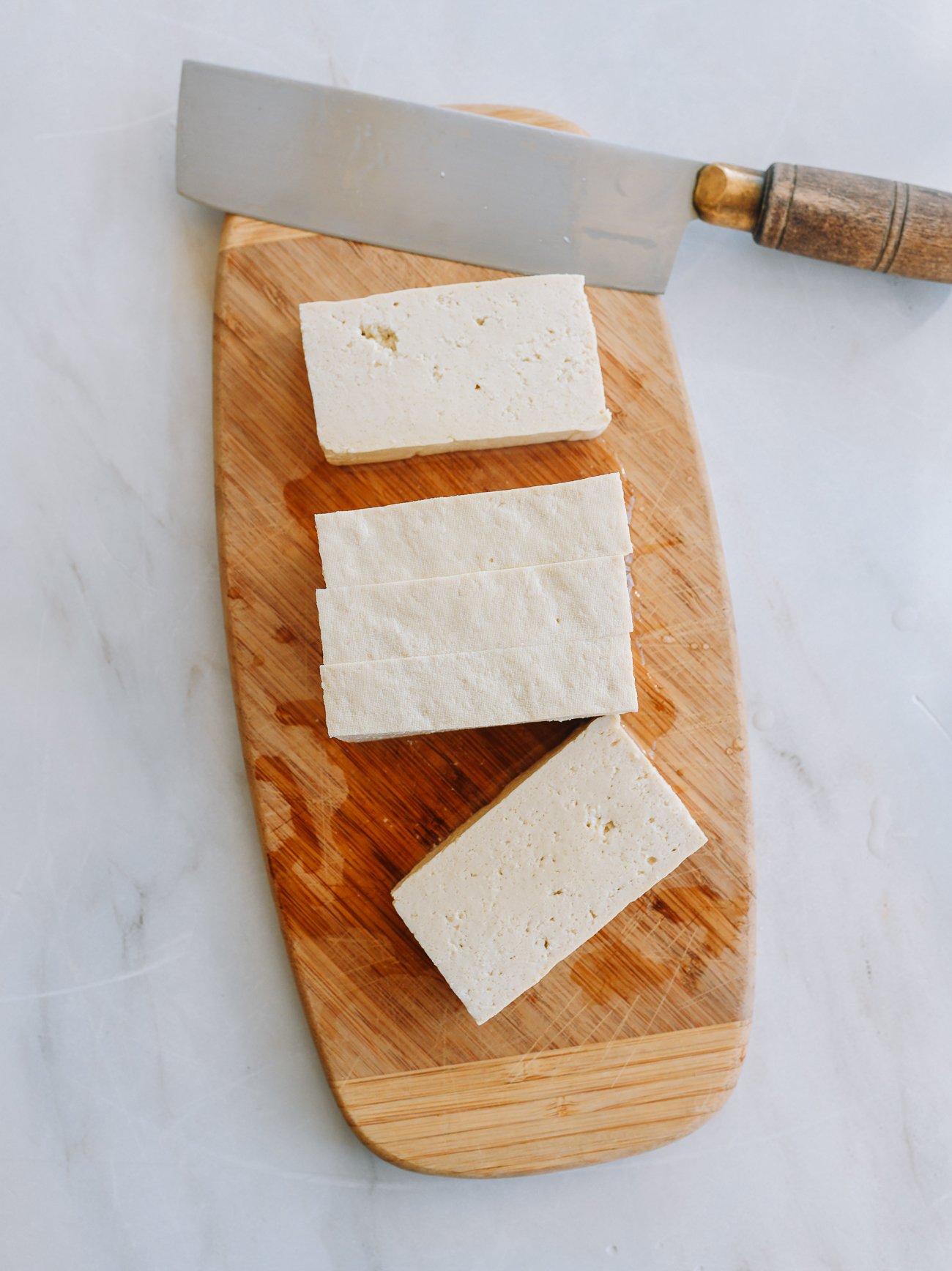 slices of firm tofu