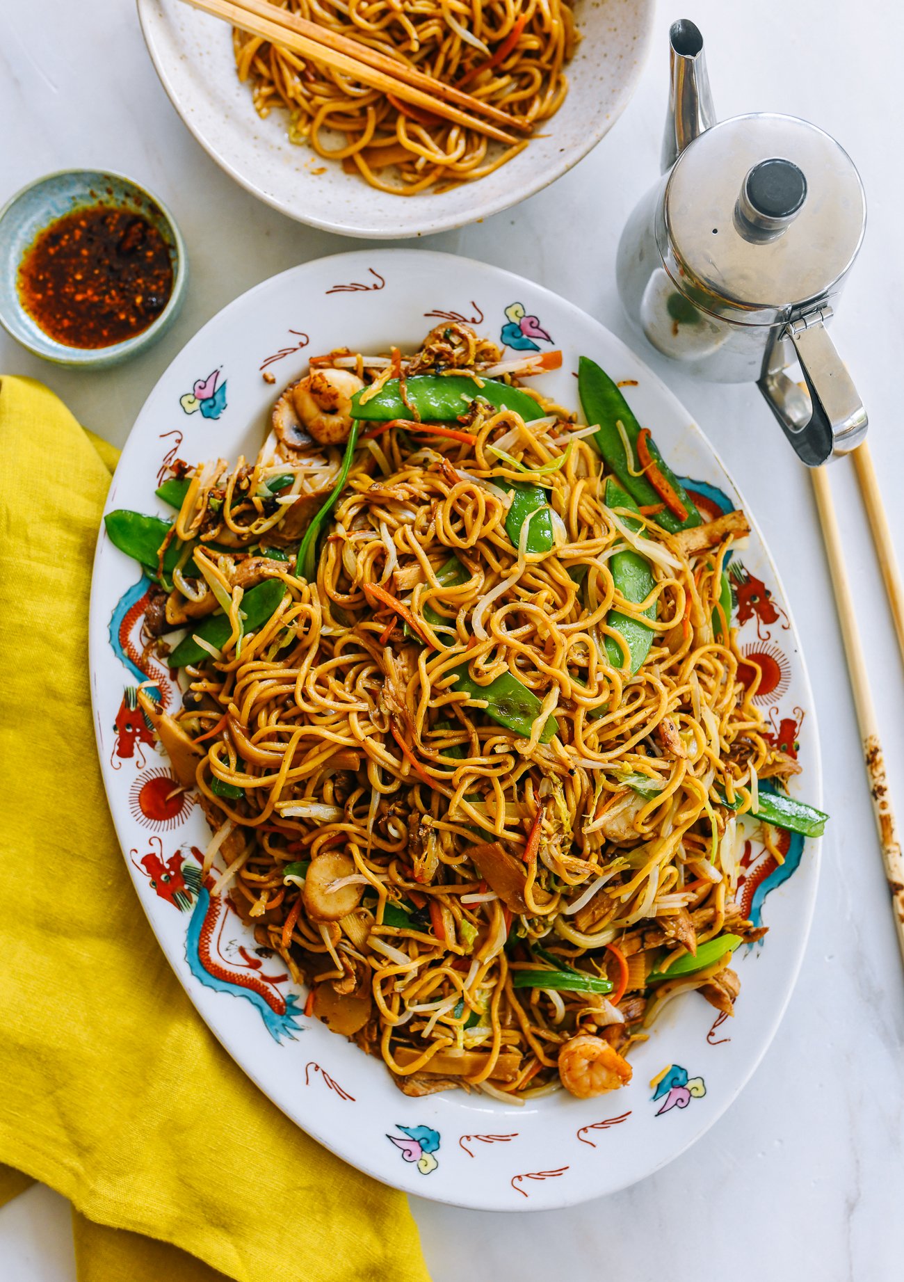 Plate of Lo Mein