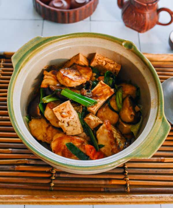 Clay Pot Fish and Tofu