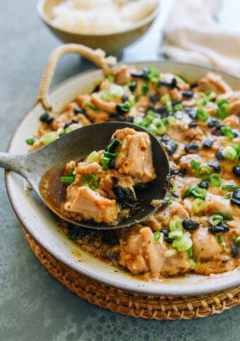 Steamed Chicken with Black Bean Sauce - The Woks of Life