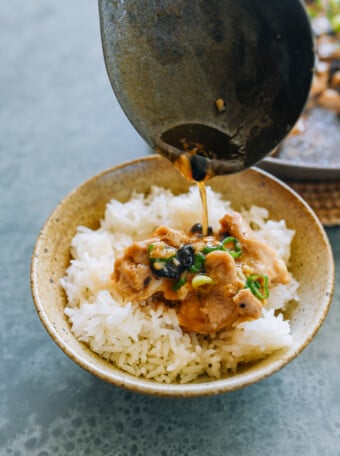 Steamed Chicken with Black Bean Sauce - The Woks of Life