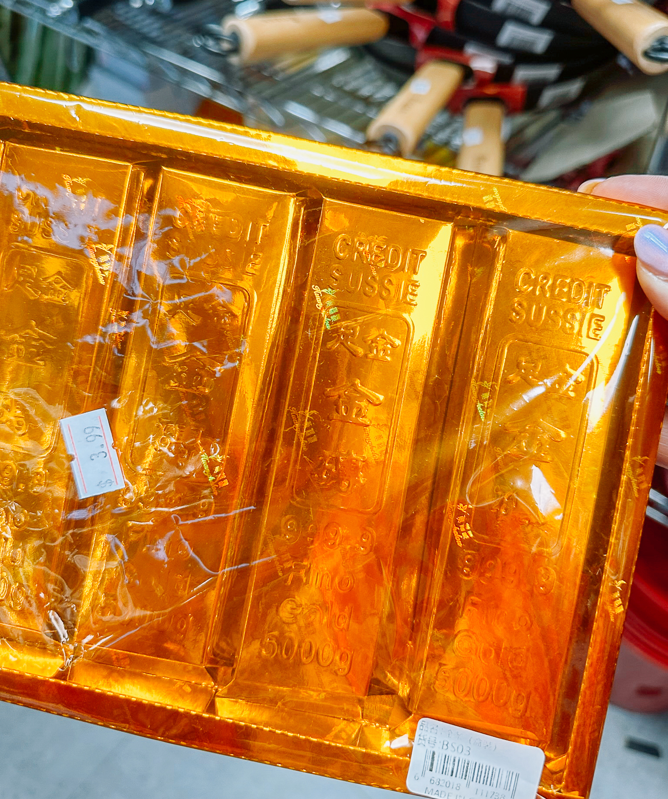 paper gold bars for burning at qingming festival