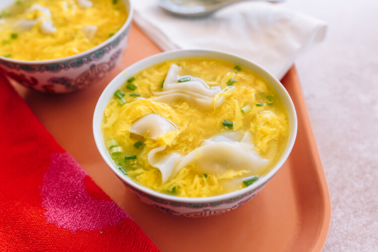Wonton Egg Drop Soup - The Woks of Life