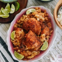 sheet pan peruvian chicken thighs recipe