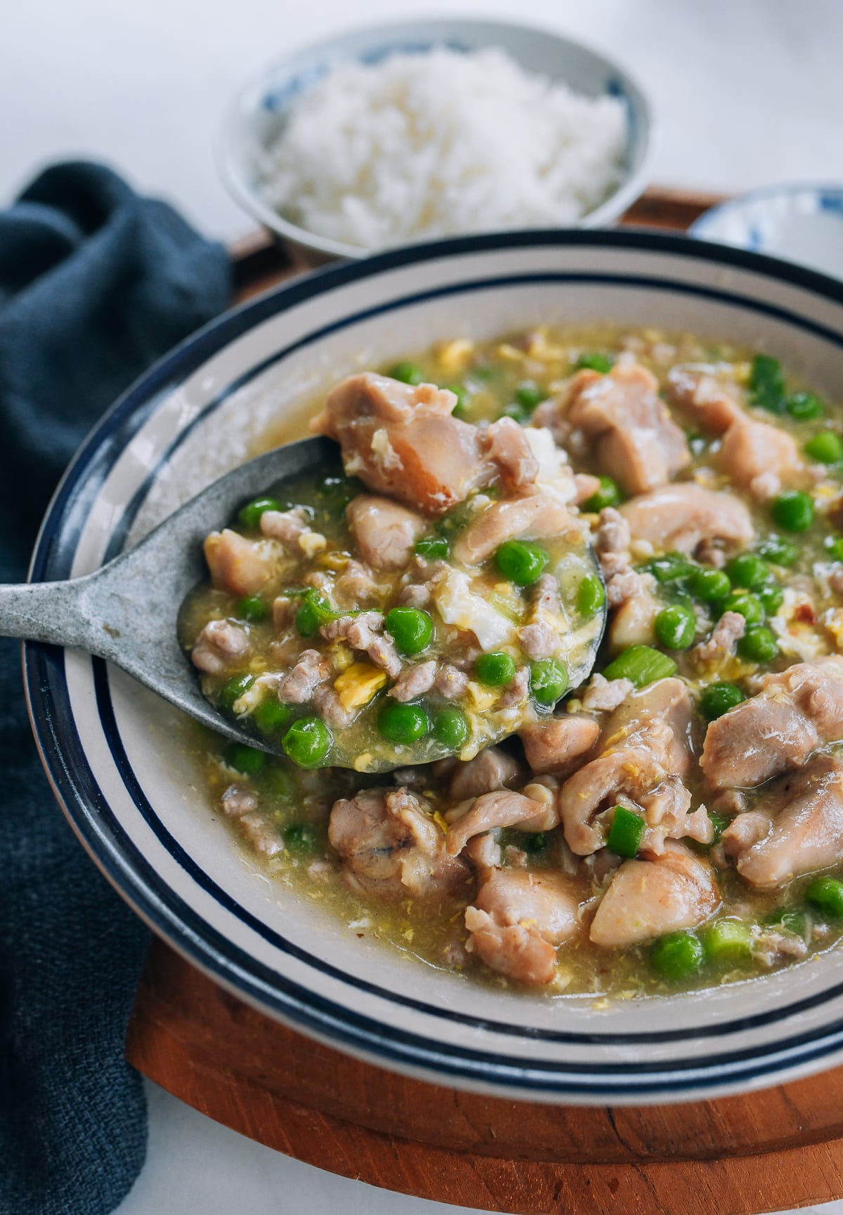 Chicken with Lobster Sauce recipe