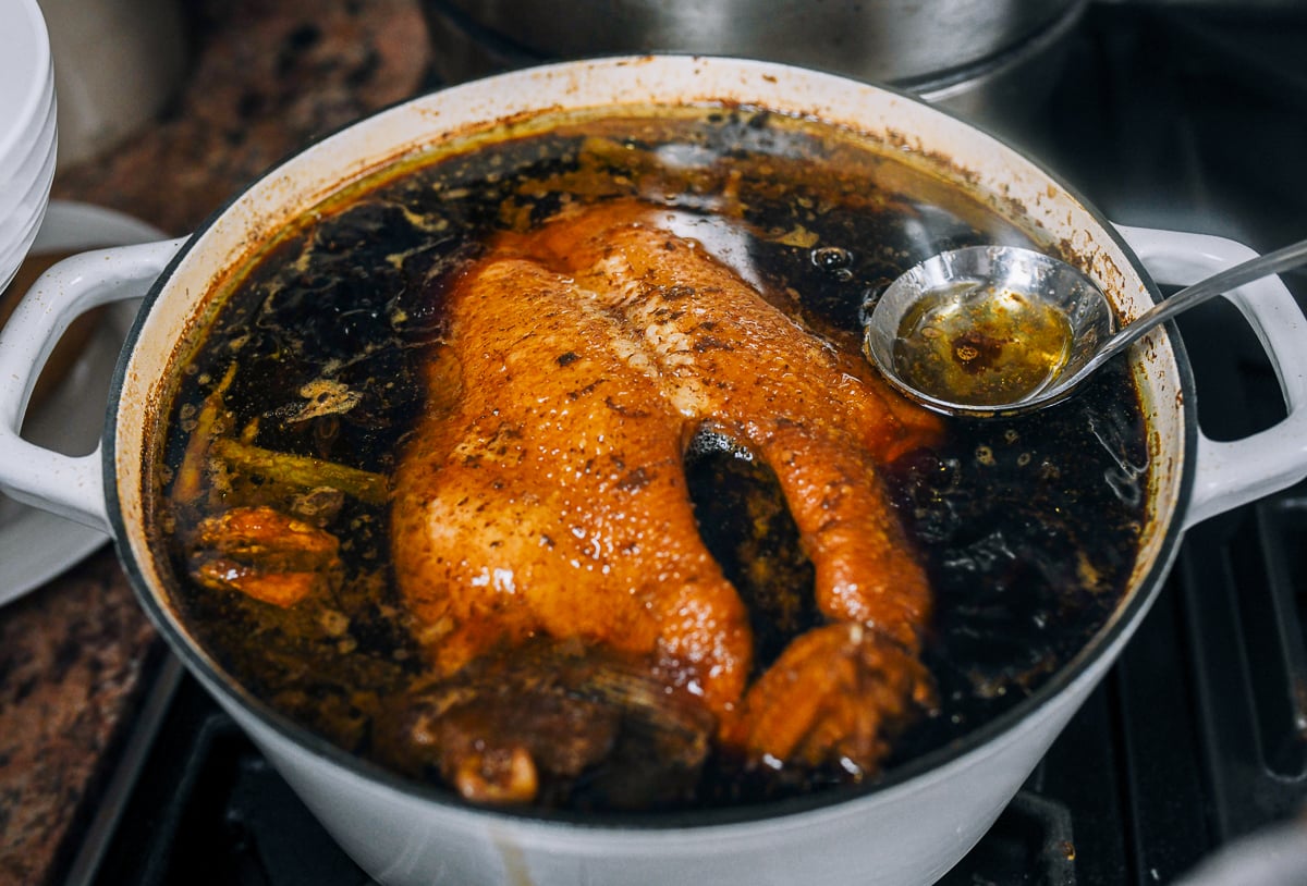 braised duck for wor shu duck