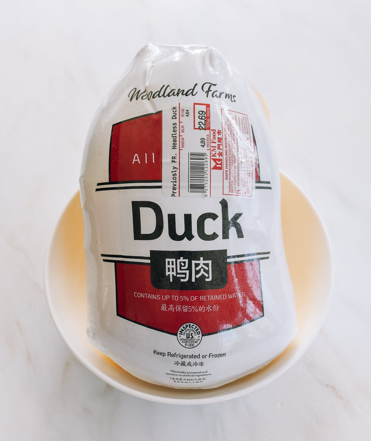 duck in package