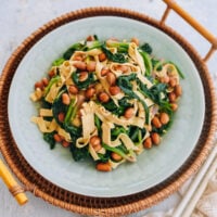 Chinese Spinach Salad recipe
