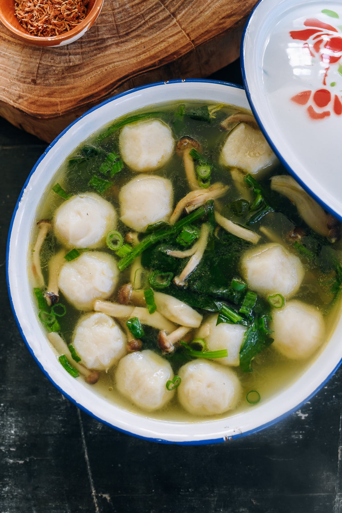Fish ball soup