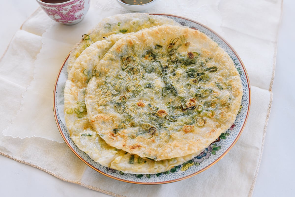 The Simple Hack That Makes Crispy, Chewy Scallion Pancakes Without ANY Gluten