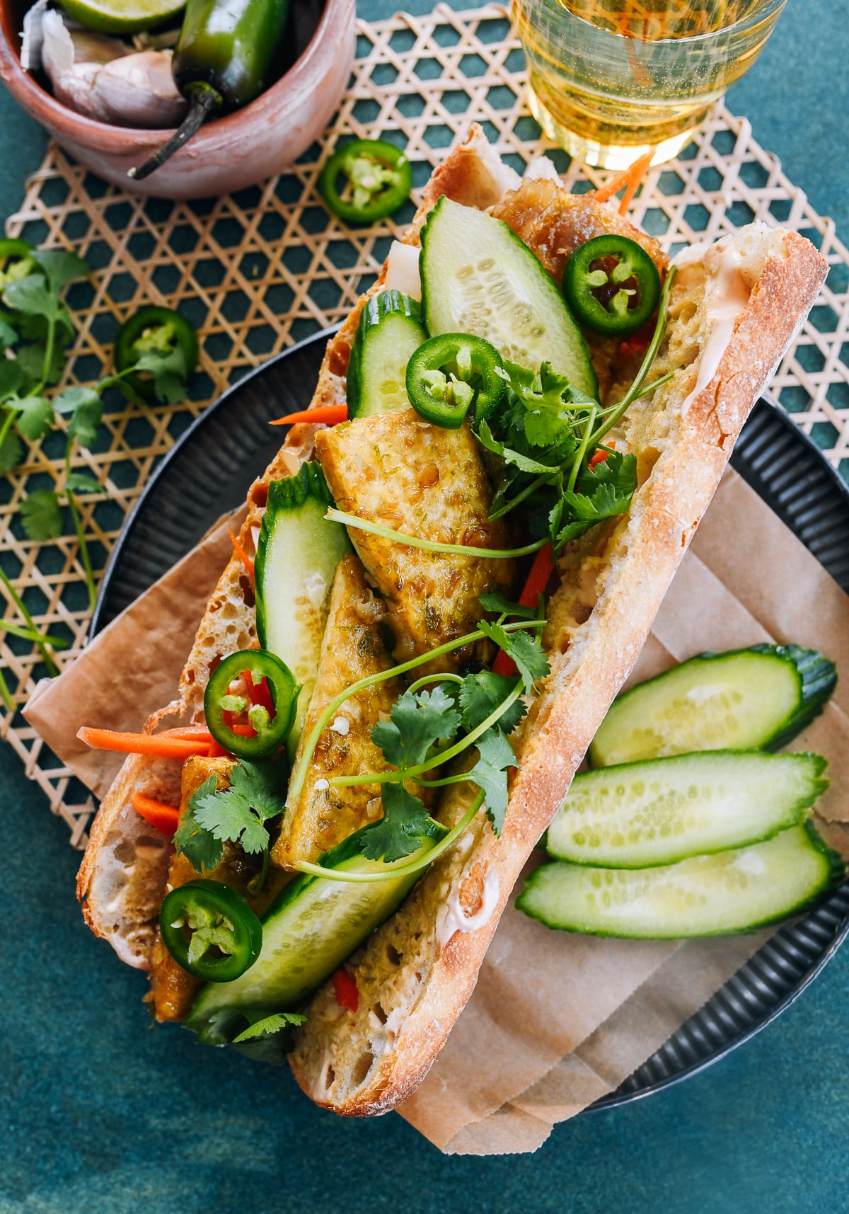 Tofu Banh Mi recipe
