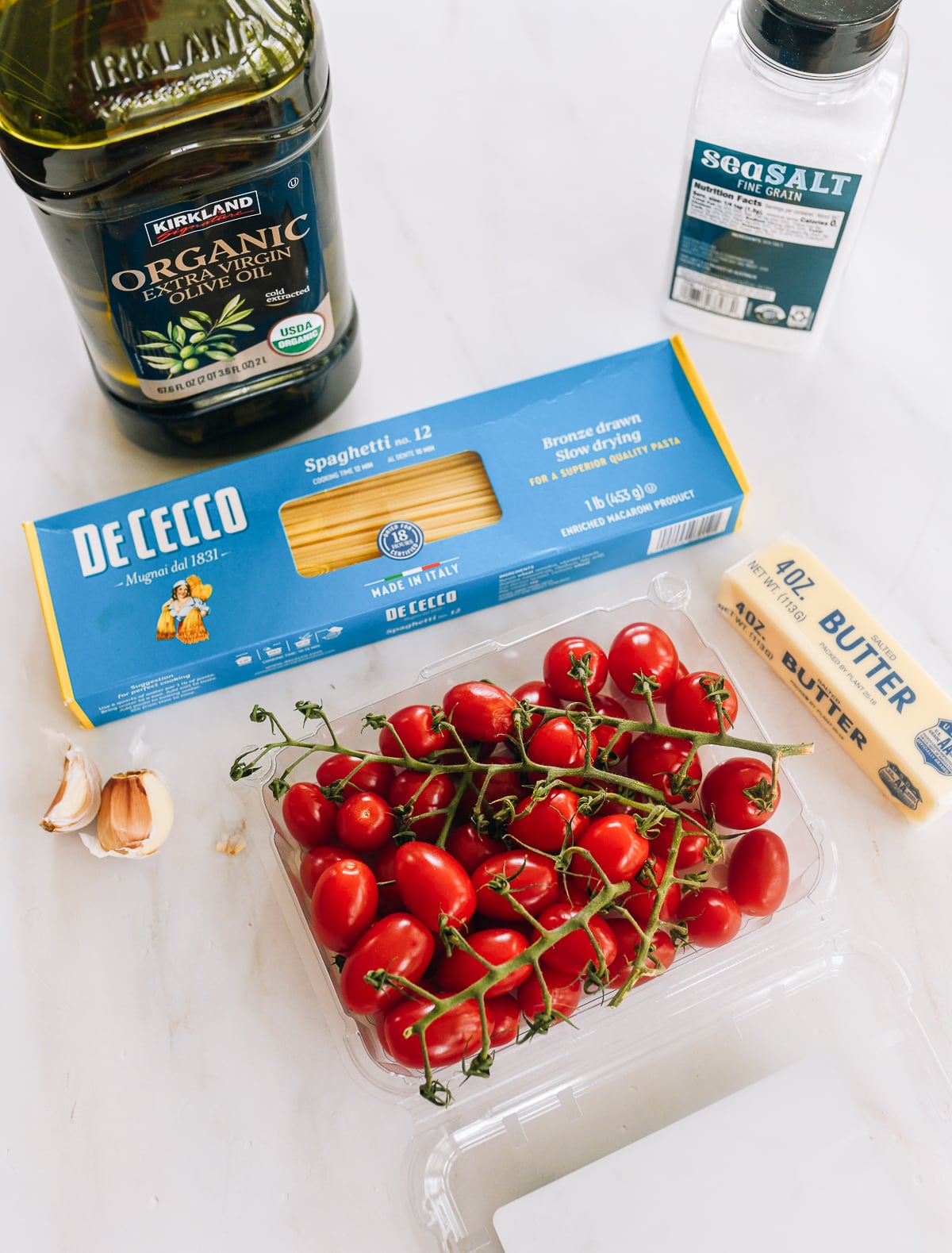 cherry tomato pasta ingredients
