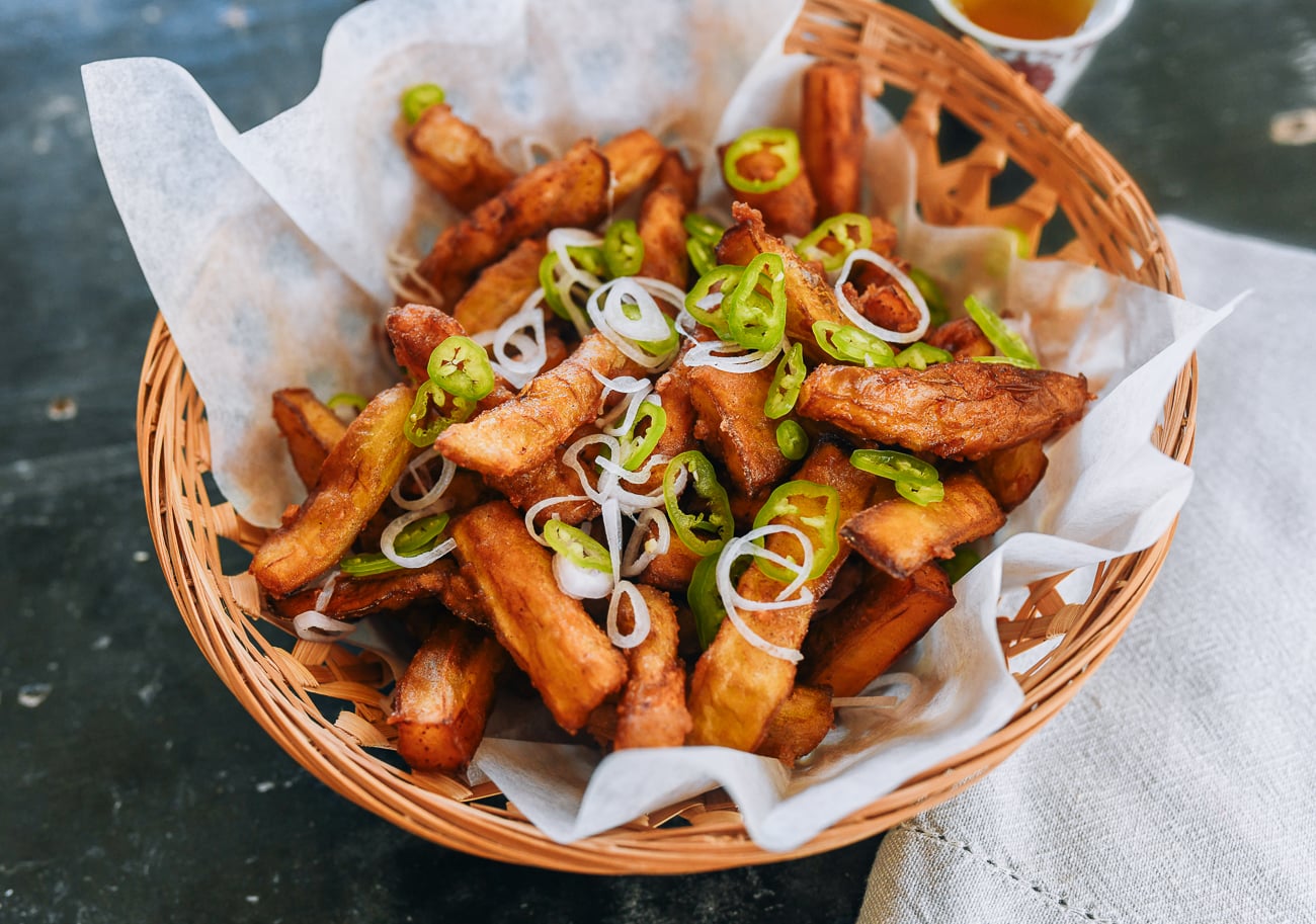 fried eggplant