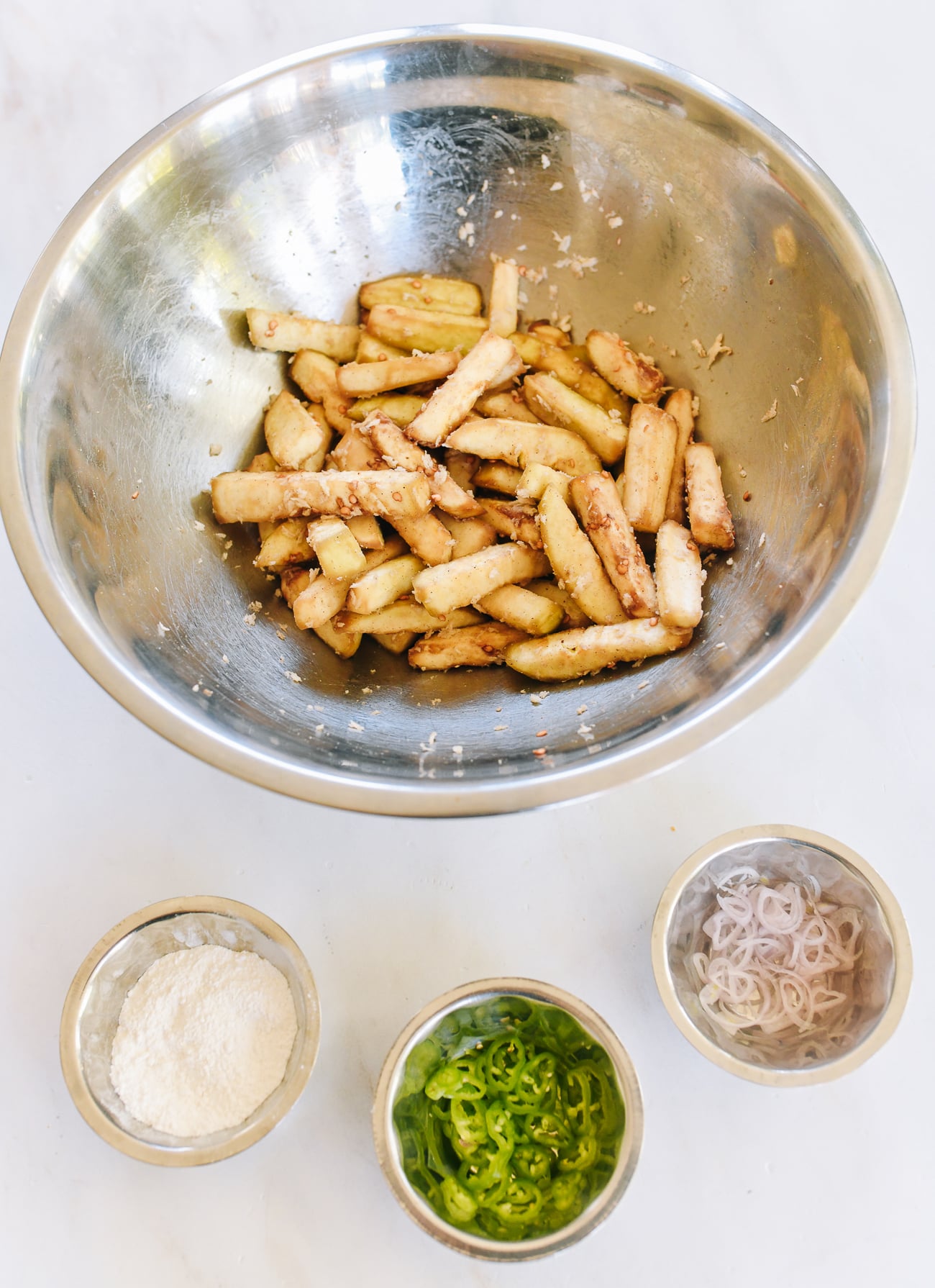 fried eggplant ingredients