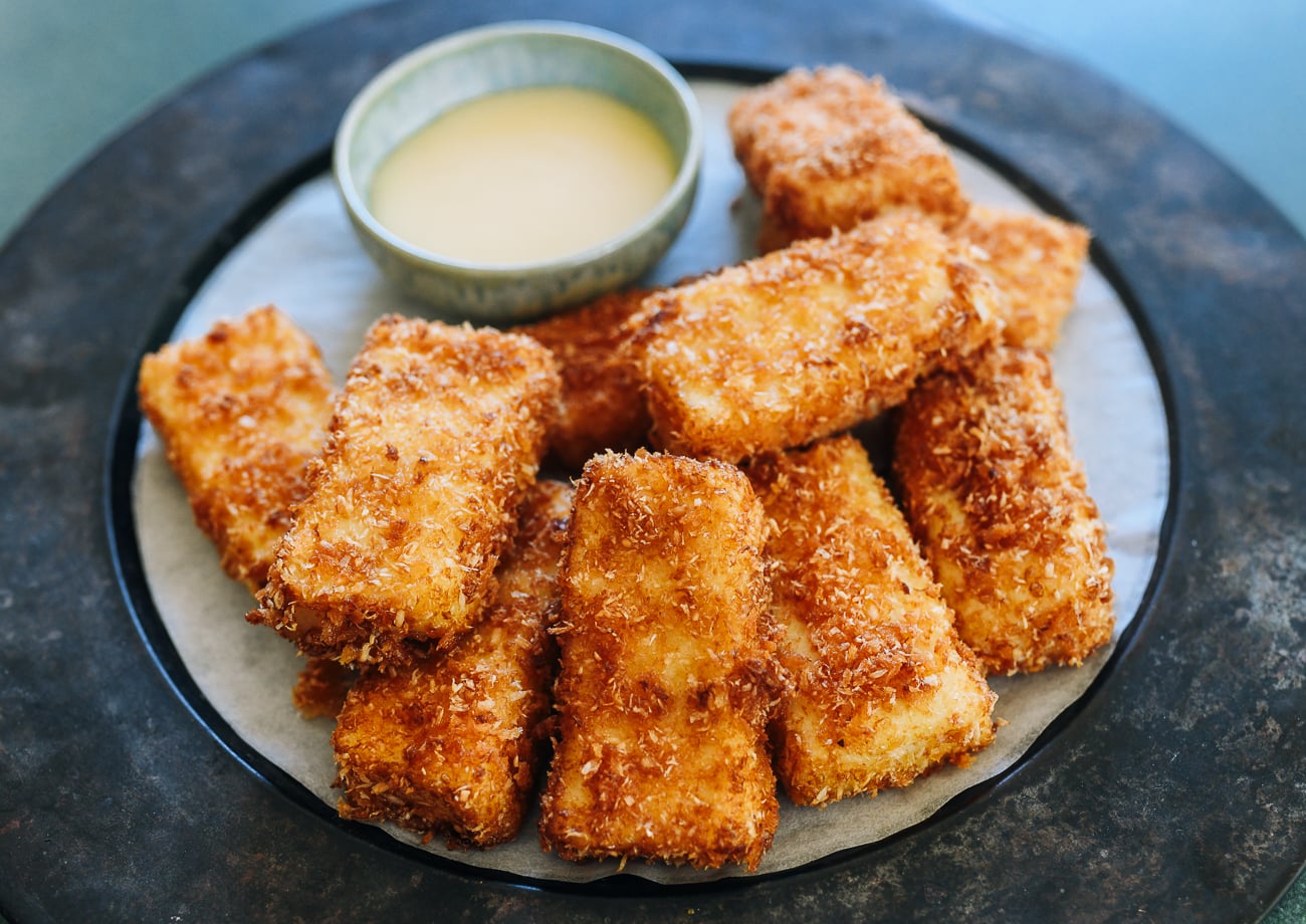 Cantonese fried milk recipe