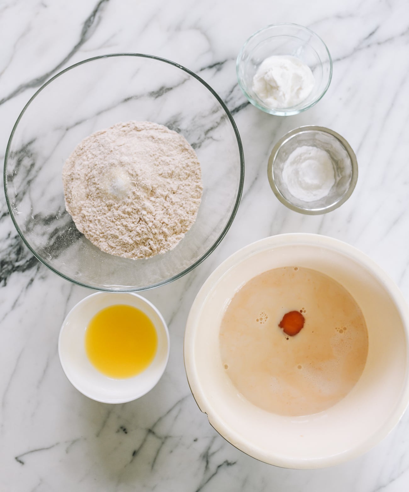 whole wheat pancakes ingredients