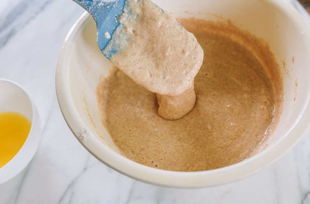 whole wheat pancake batter