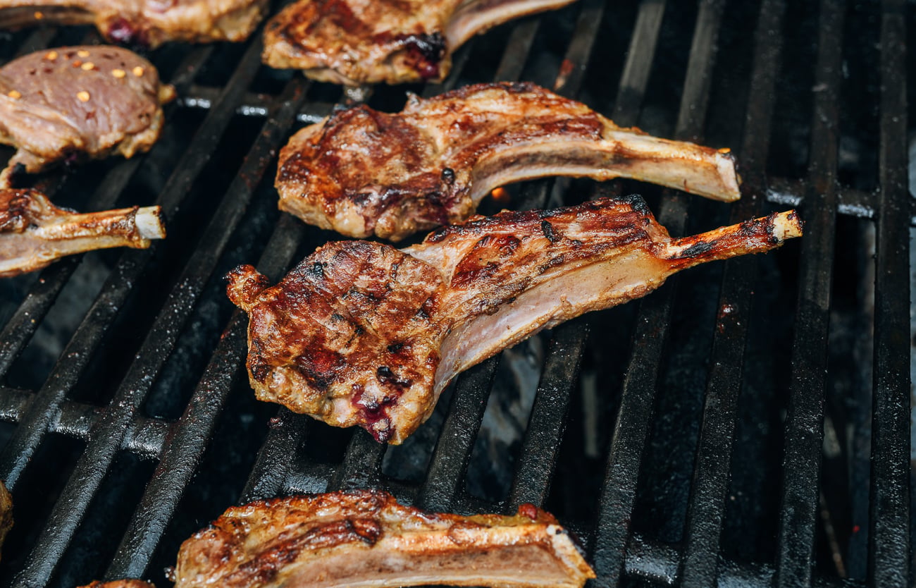 grilled lamb chops