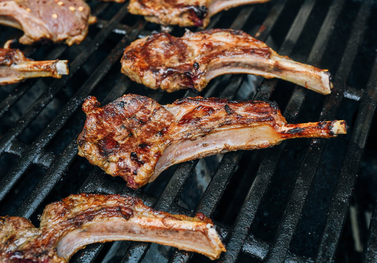 grilled lamb chops
