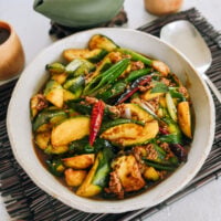 Zucchini with Garlic Sauce