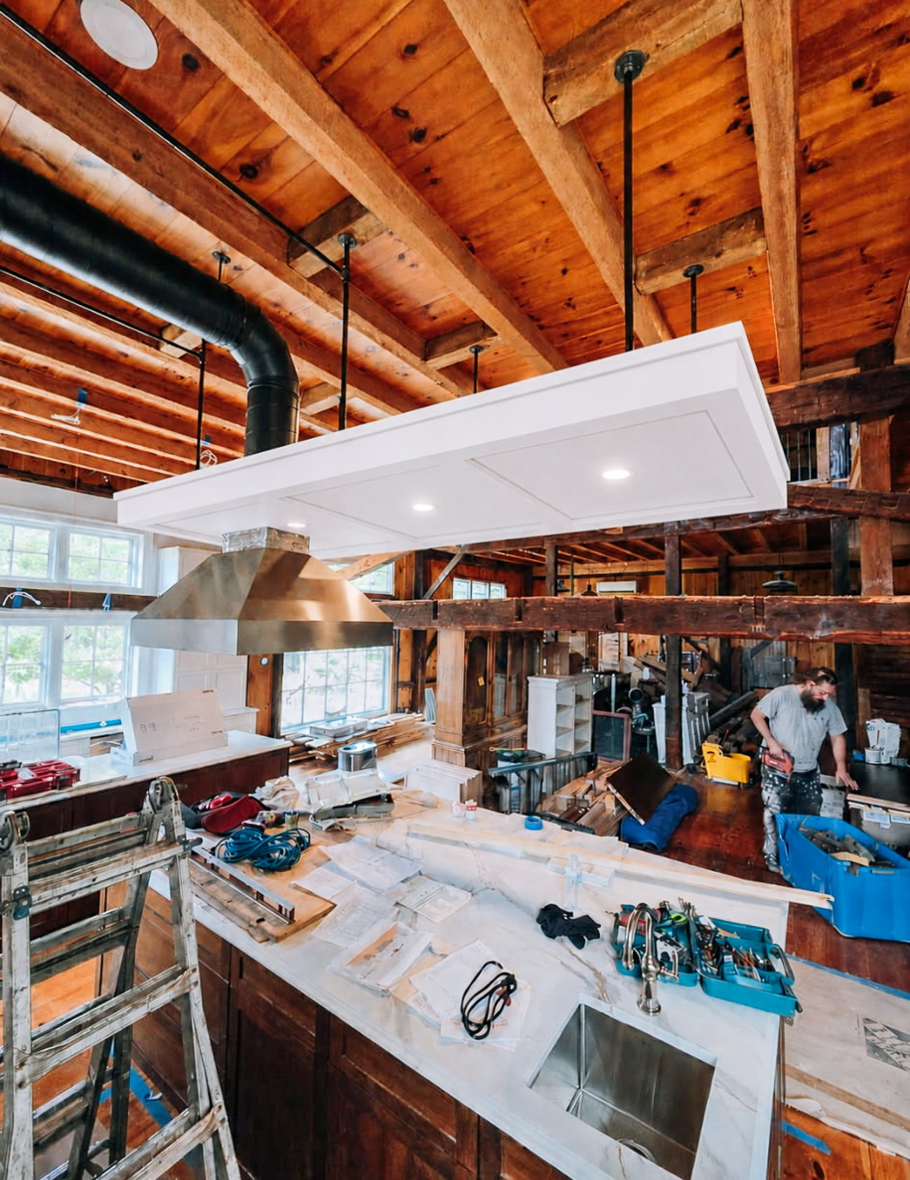 kitchen floating ceiling iteration 1