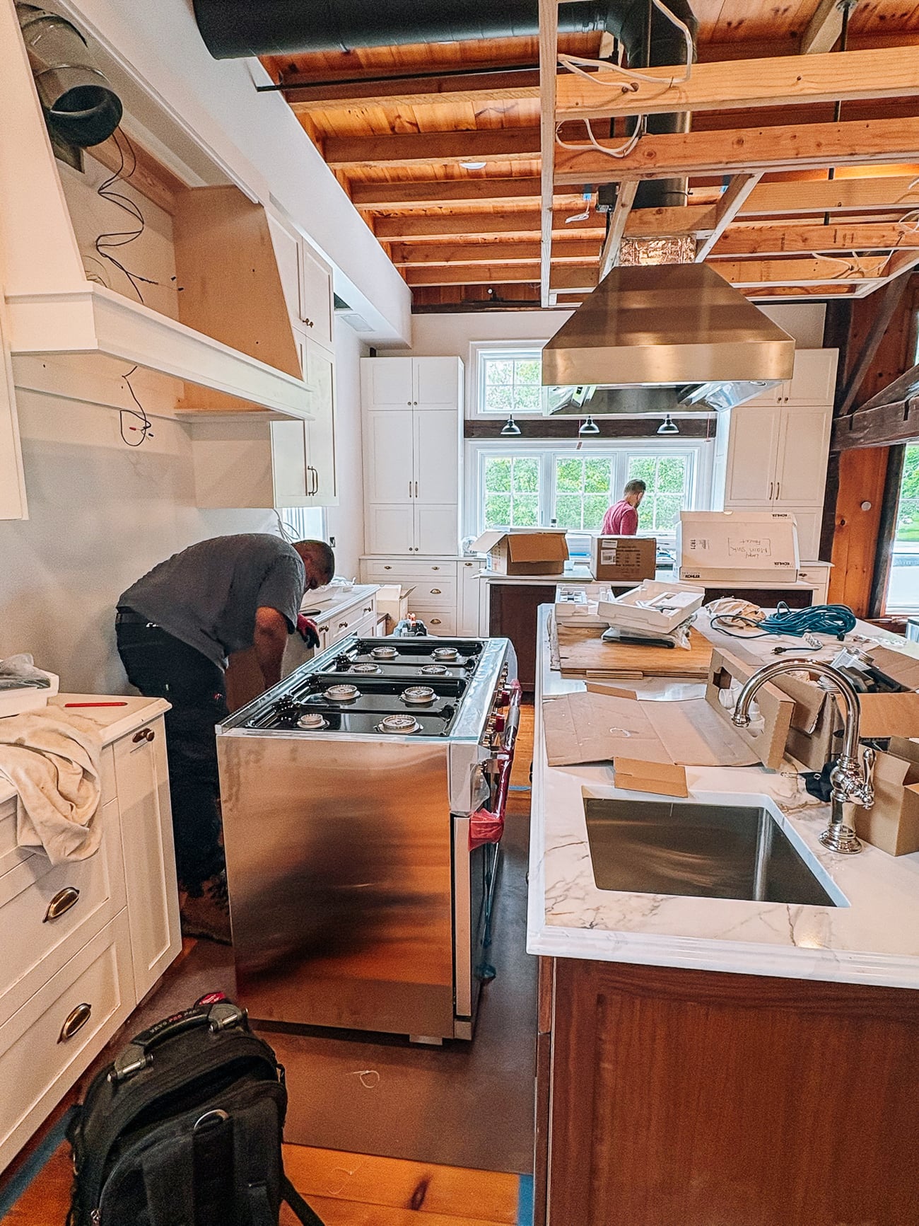 cabinet installation